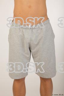 Thigh light gray shorts of Timothy 0001